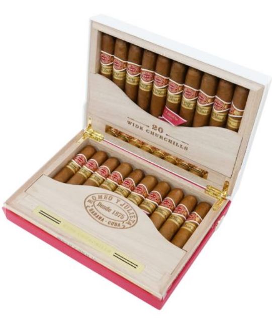 Romeo Y Julieta - Wide Churchill Travel Humidor 